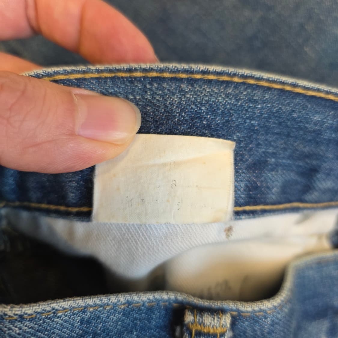 [W33L33]90s 리바이스 JPN LVC 503BXX 빅E 셀비지데님 상품이미지5