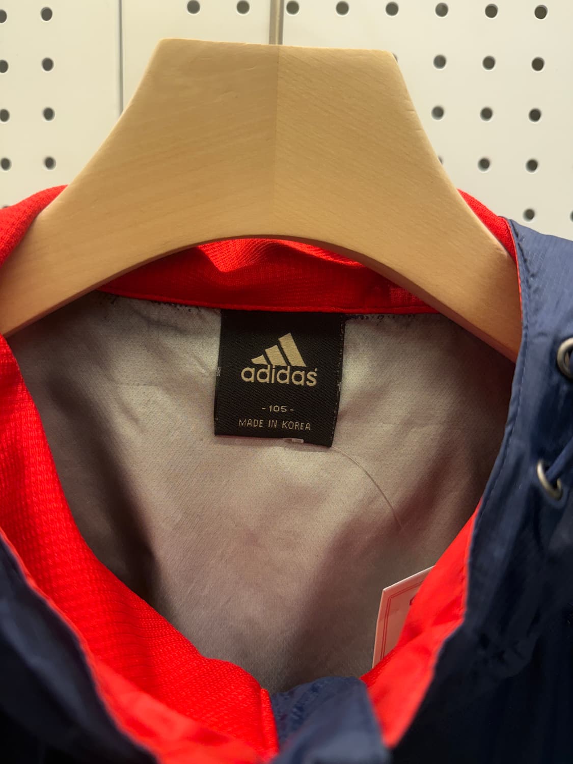 아디다스 프랑스 국가대표 FFF 네이비 윈드브레이커  상품이미지5