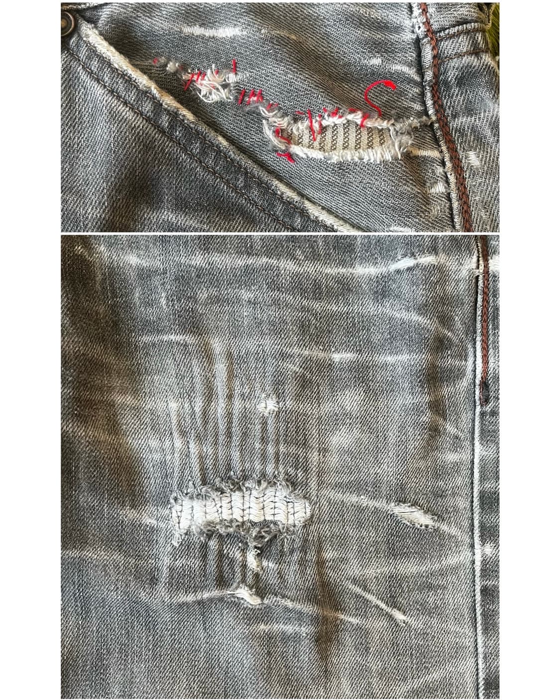 1990s Marlboro Classics Boro Denim Pants 상품이미지5