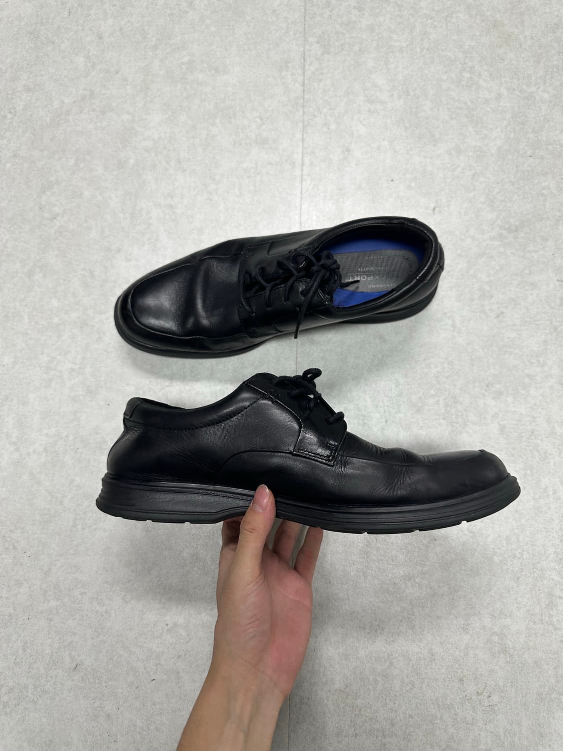 락포트 레더 더비 슈즈 상품이미지4