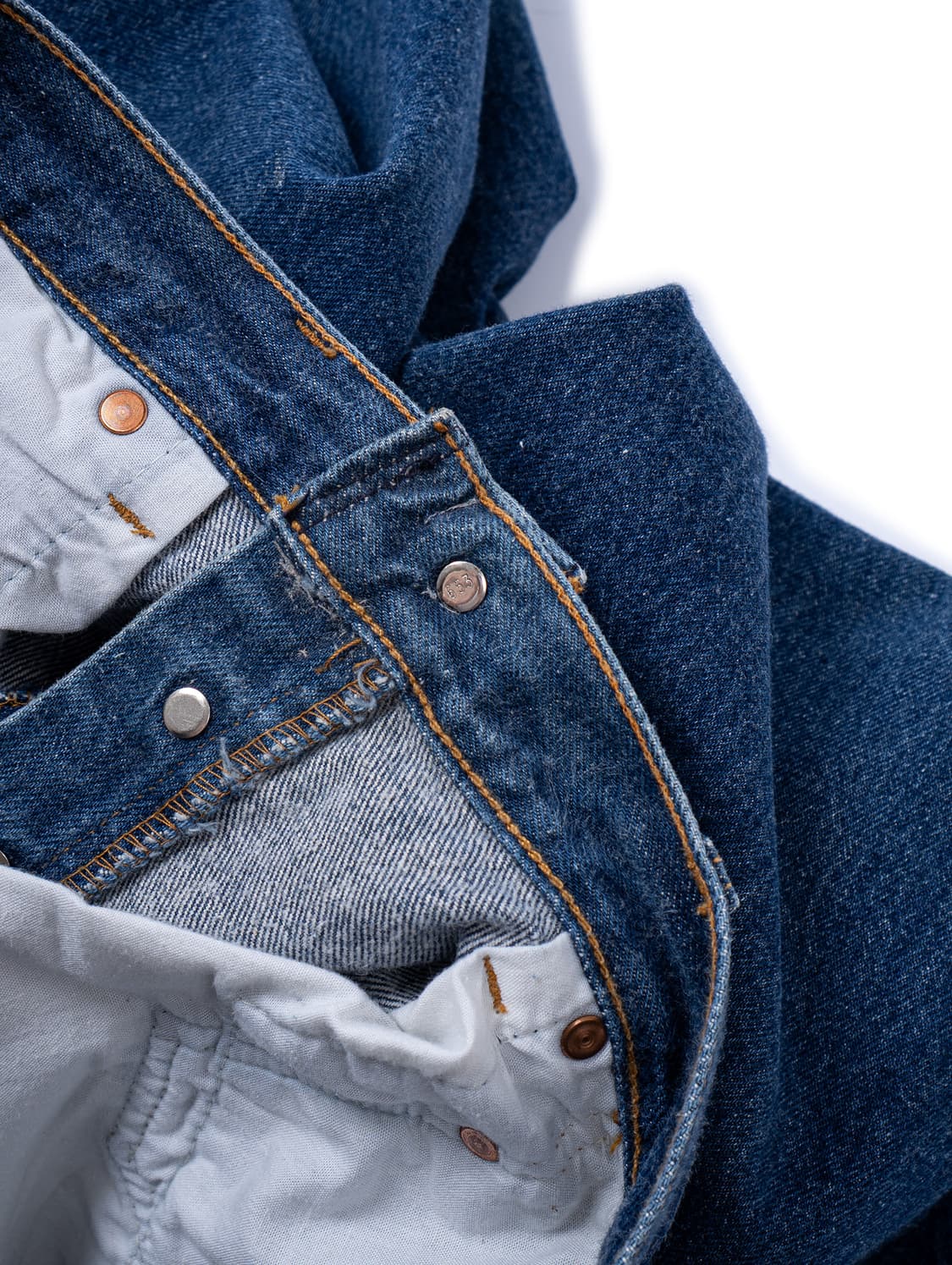 90s Levi's 501 Washed Denim Pants 상품이미지4