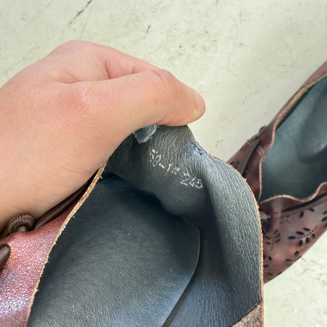 모리 빈티지 플라워 플랫슈즈 245 상품이미지6