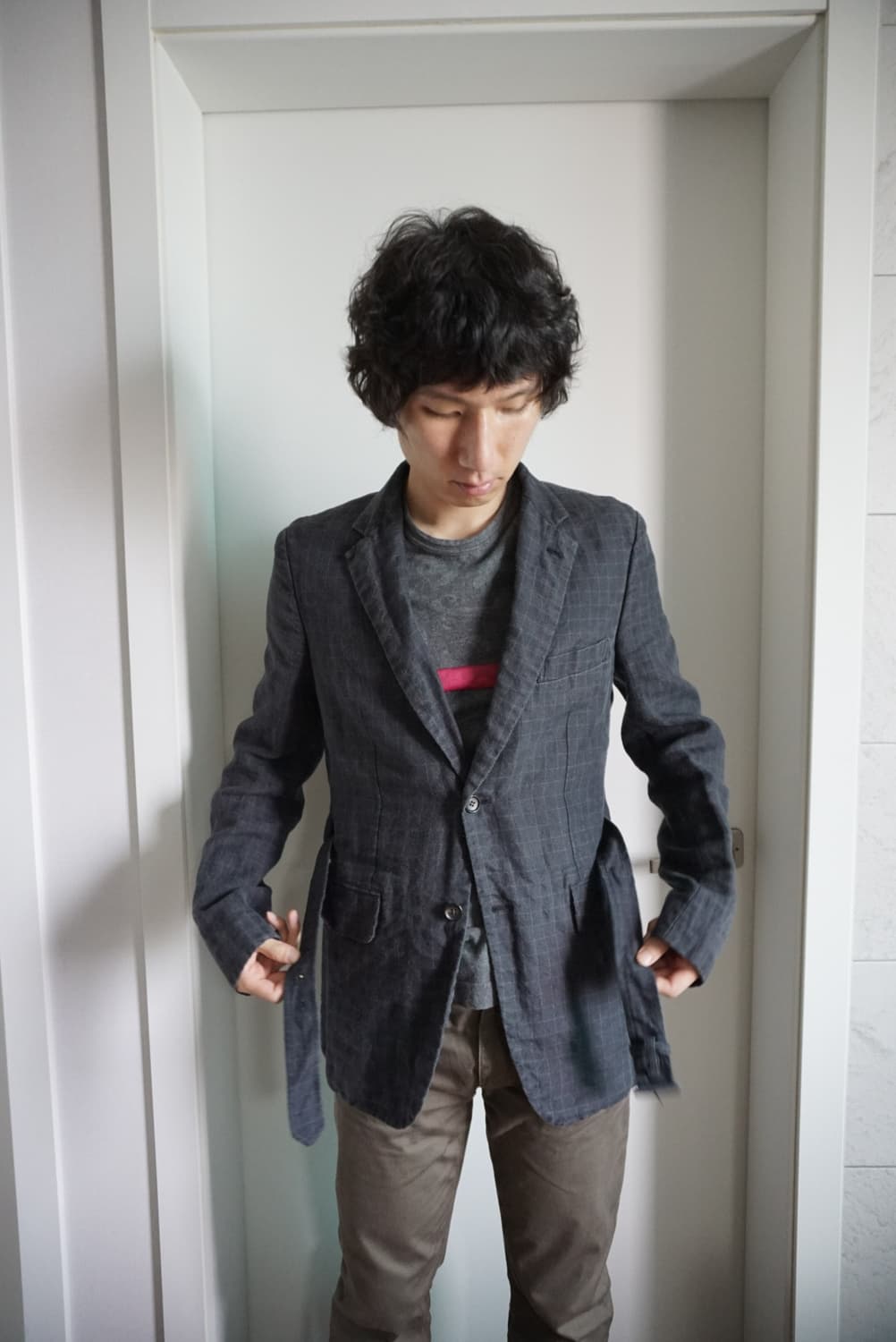 Comme des Garcons belted jacket 상품이미지2