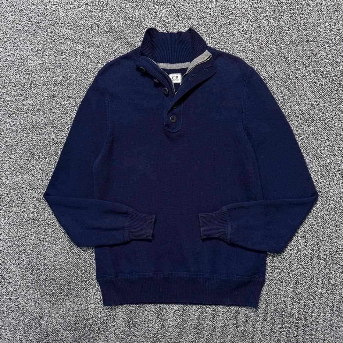 CP컴퍼니 하프집업 스웨터 46 사이즈 상품이미지1