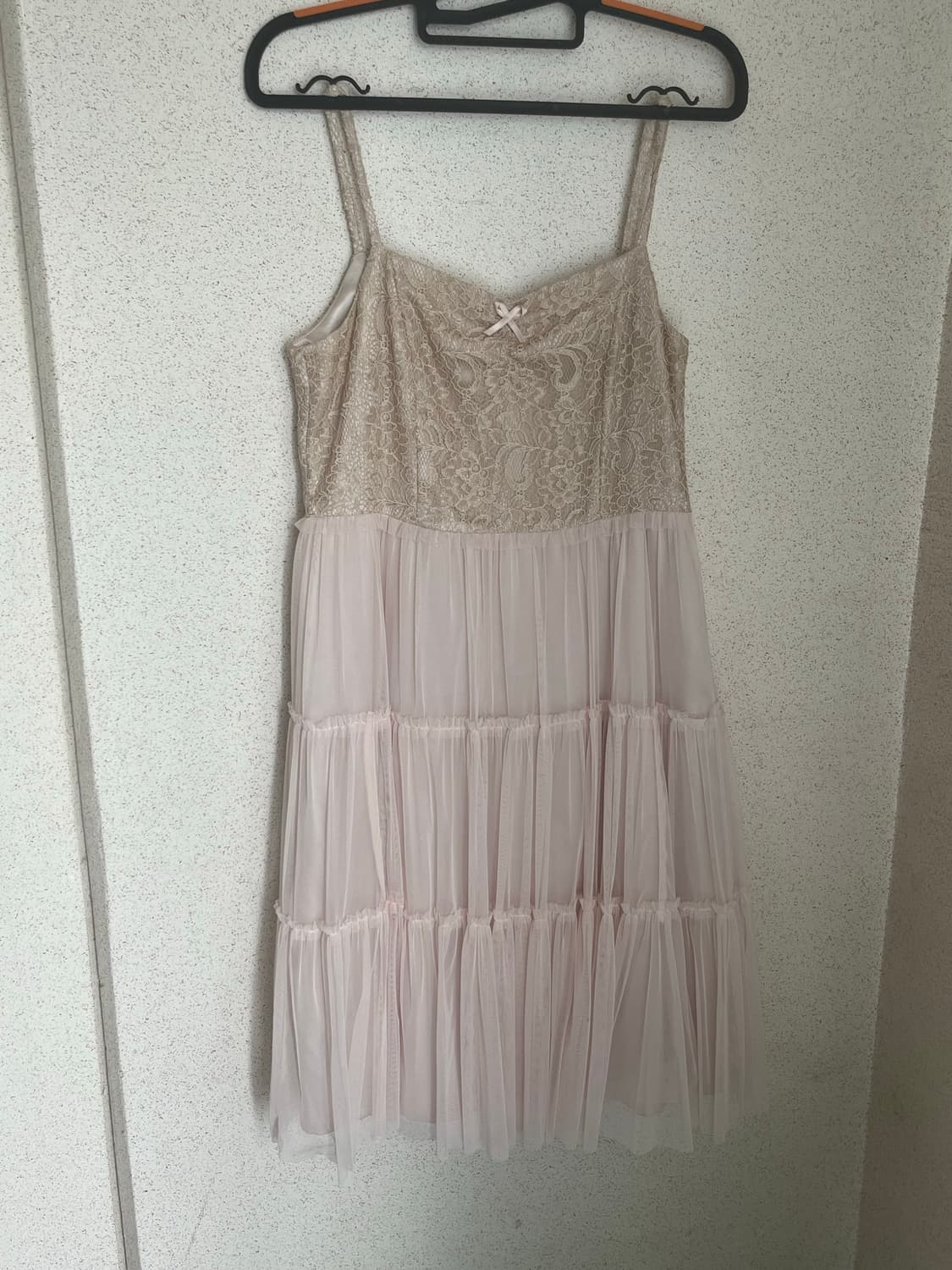 Jpn vtg 발레코어 쉬폰 레이스 드레스 상품이미지1