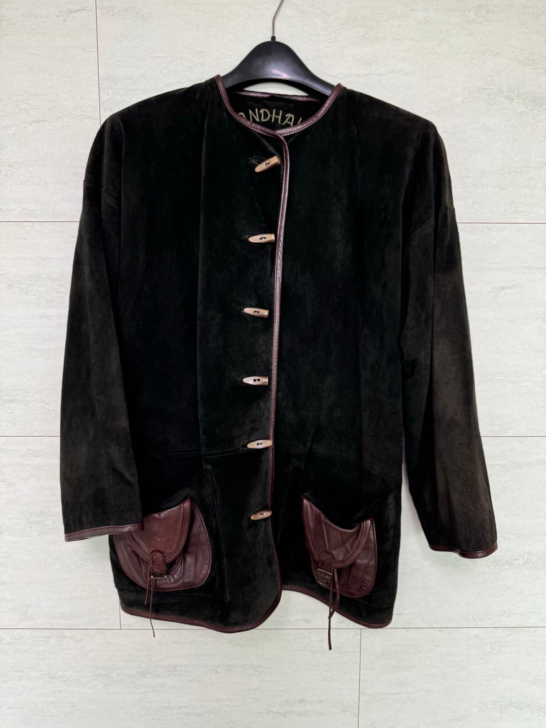 빈티지 Landhaus Emotion 스웨이드 자켓 상품이미지1