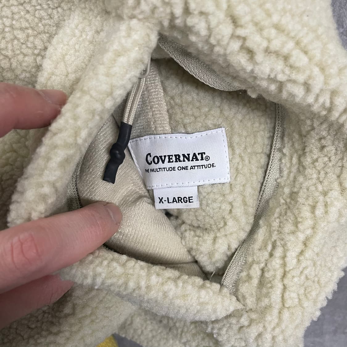 Covernat  양면 뽀글이 집업  상품이미지5