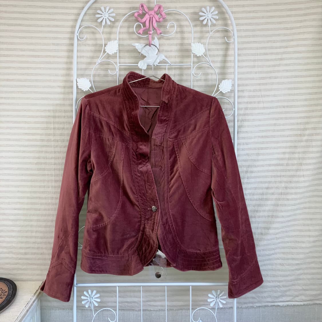 jpn vintage 딥 핑크 자켓 y2k 스트릿 갸루 펑키   fabr 상품이미지4