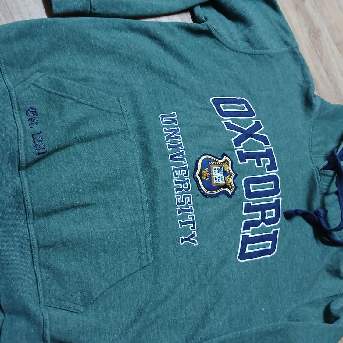 Oxford 옥스포드 유니버시티 후디 기모 후드티 상품이미지7