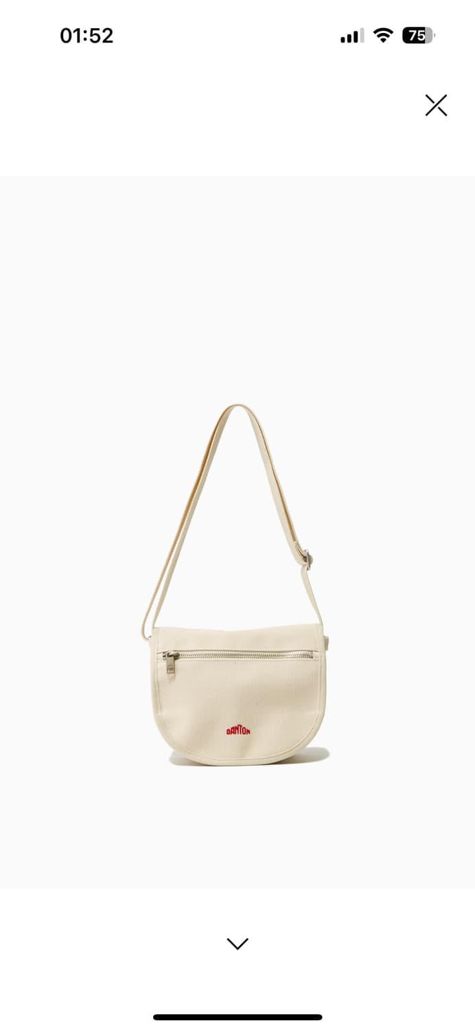 [새상품] 단톤 캔버스 크로스백 상품이미지6