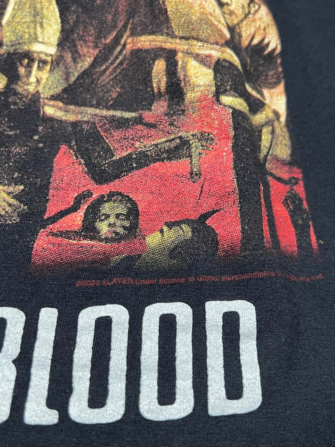 [XL] SLAYER 슬레이어 머천다이즈 빈티지 반팔 밴드 티셔츠 상품이미지10