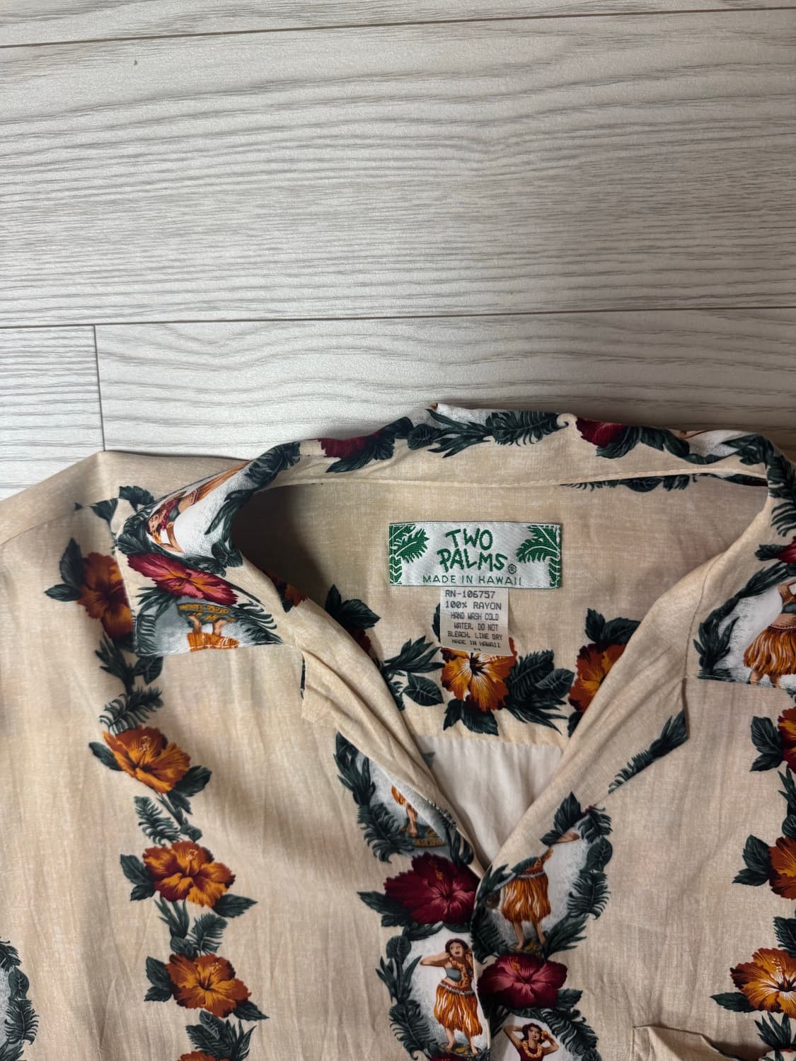 투팜즈 하와이안 셔츠  M사이즈 상품이미지3