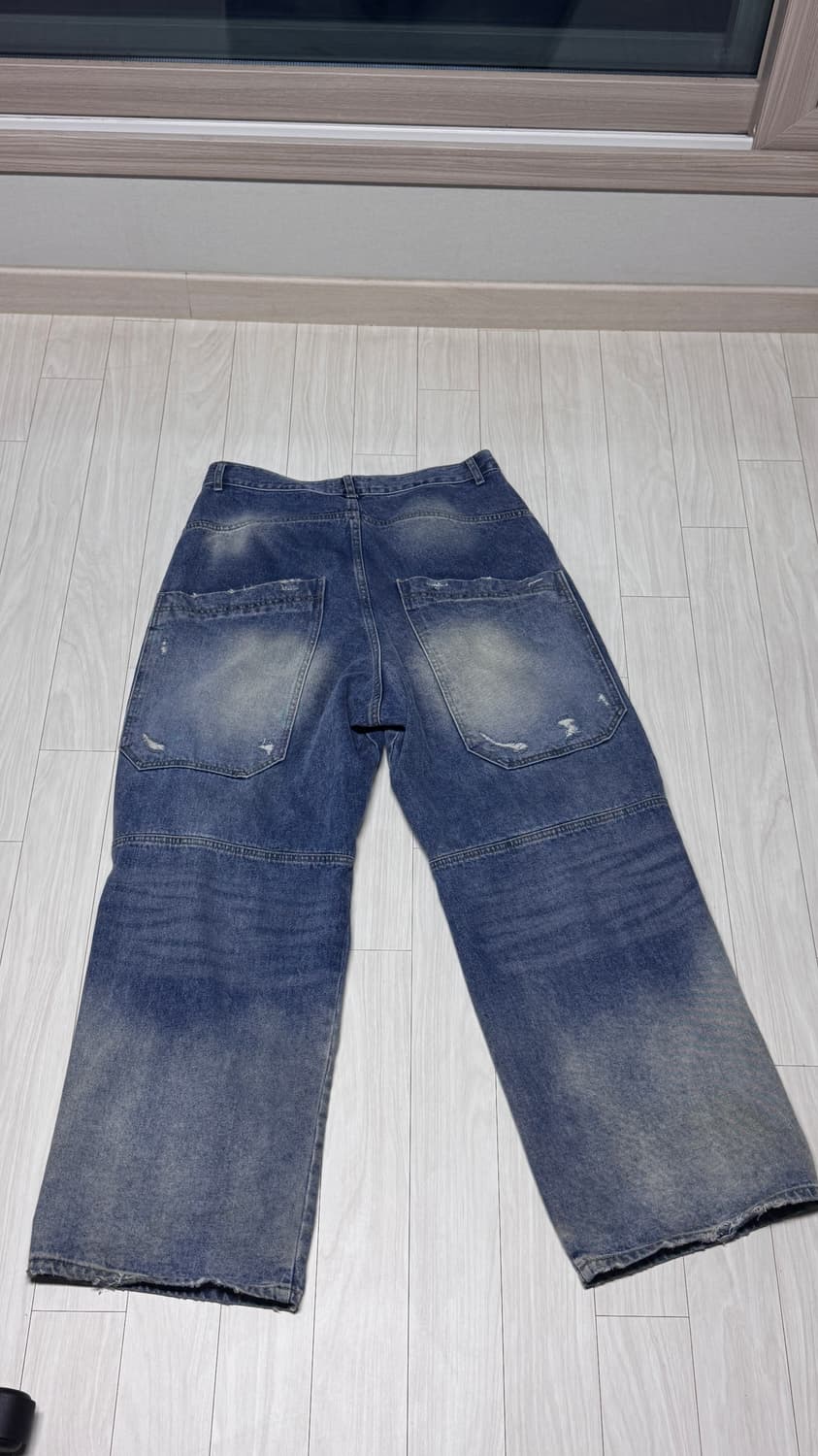 [M]mjd 3d 데님 팬츠 블루 초판 상품이미지4