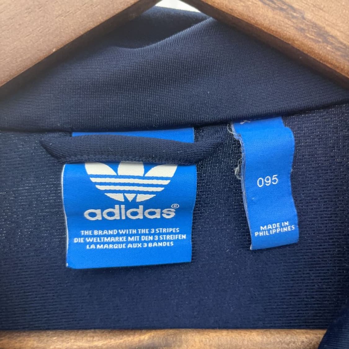 아디다스 파이어버드 올드스쿨 네이비 져지 집업 95 C08735 상품이미지5