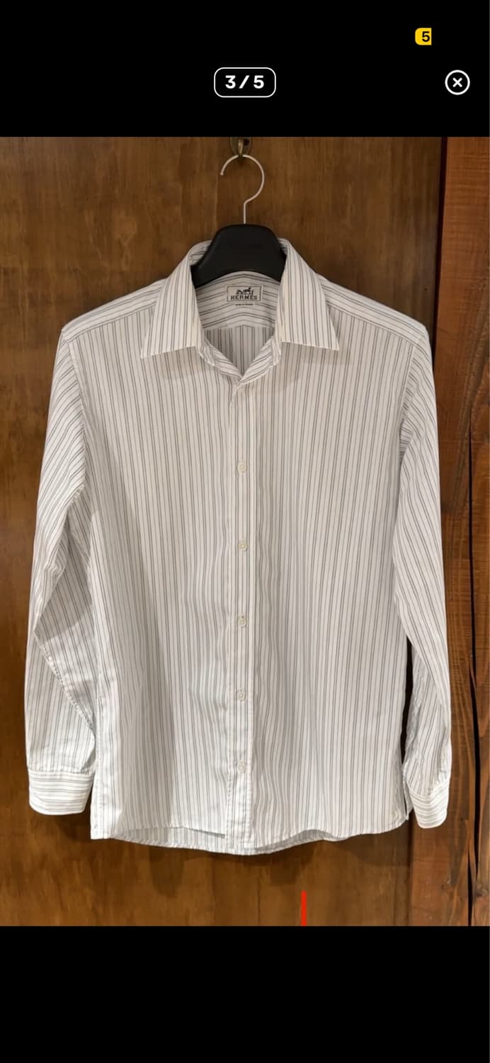 [40] hermes striped shirt 상품이미지3