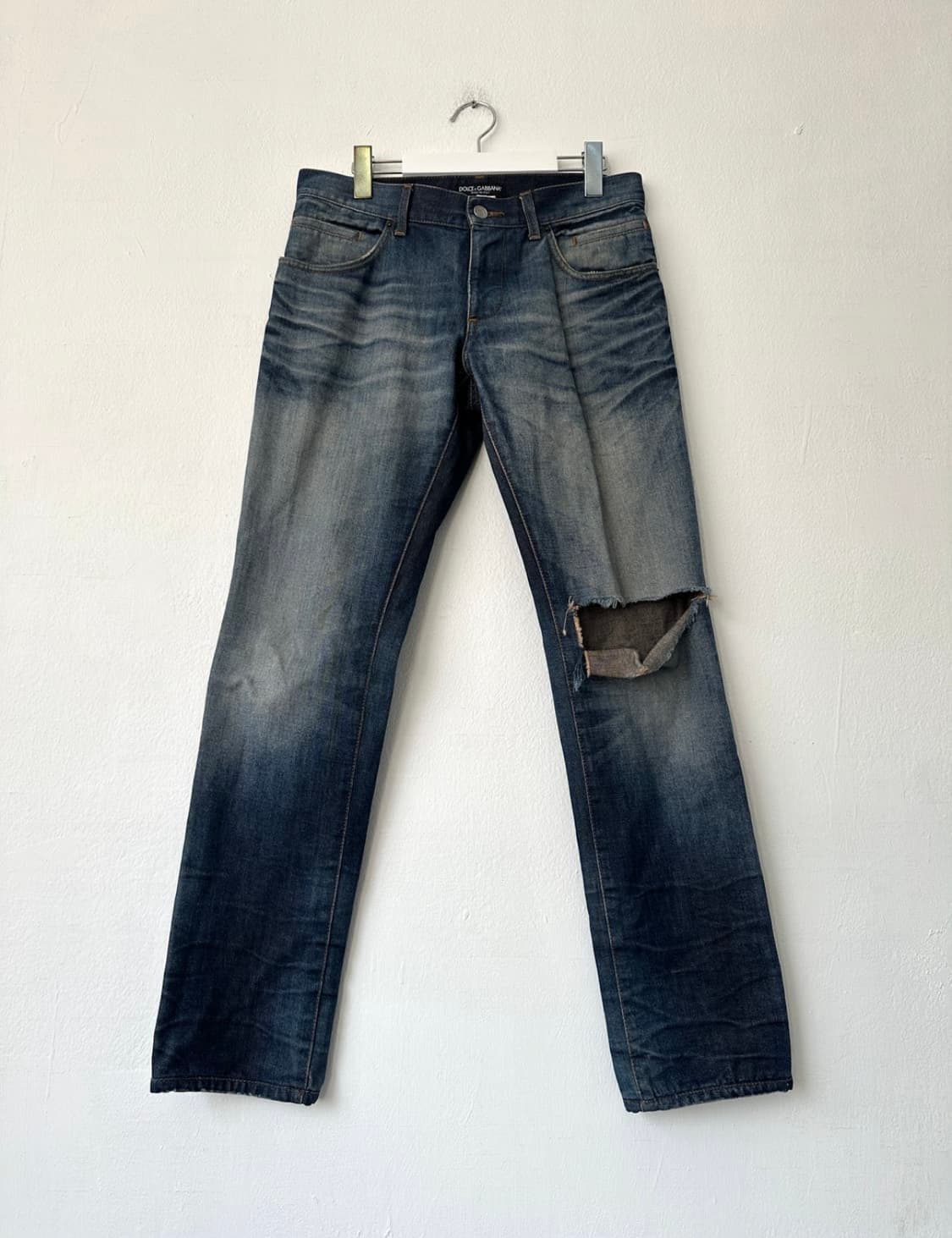 Dolce & Gabbana 2000s washing slim denim 상품이미지4