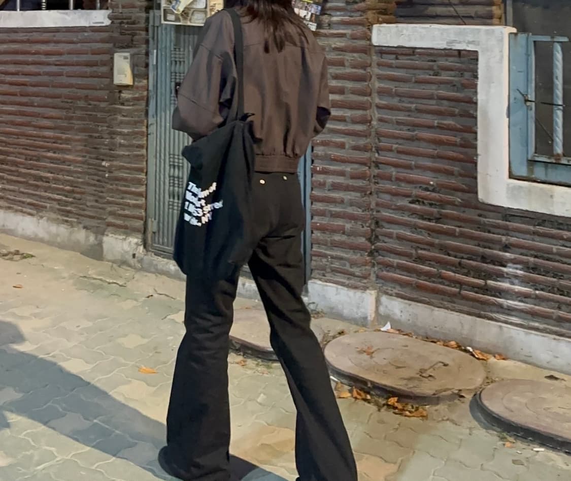 로플드 레더점퍼 상품이미지2