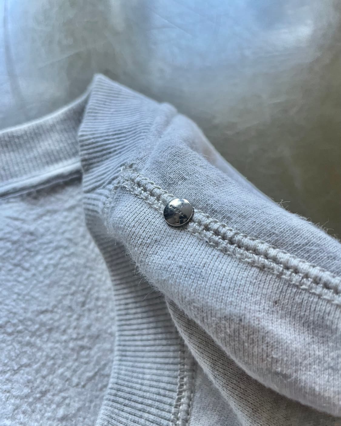 DIESEL Denim Star Patch-Work Sweatshirt 상품이미지5