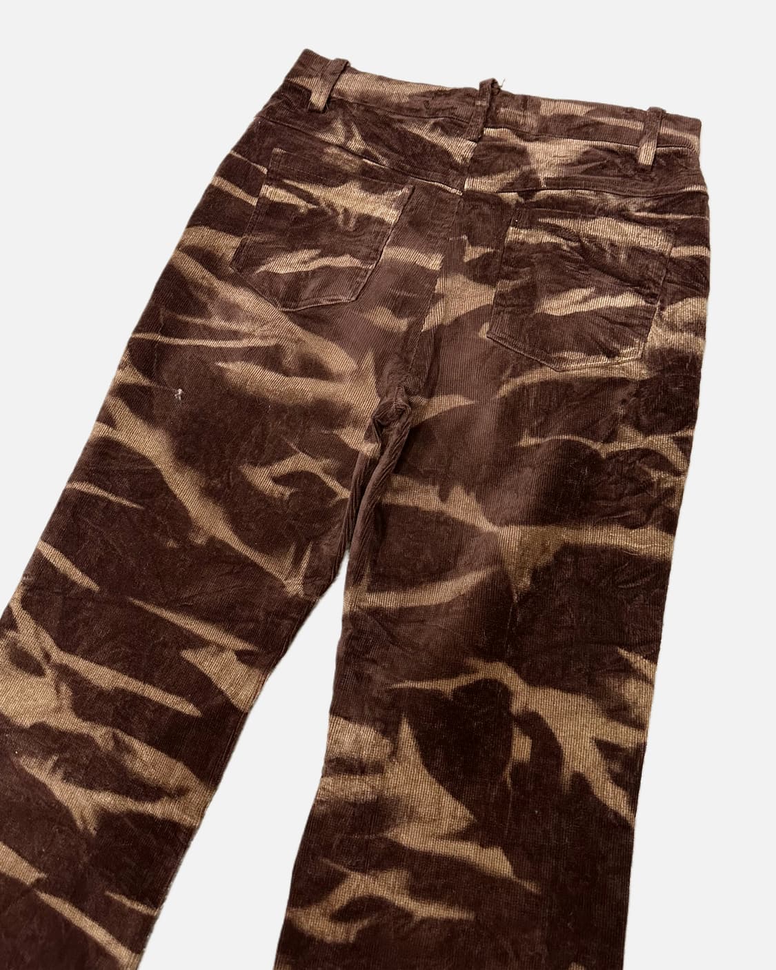 brown corduroy wrinkle dye pants 상품이미지6