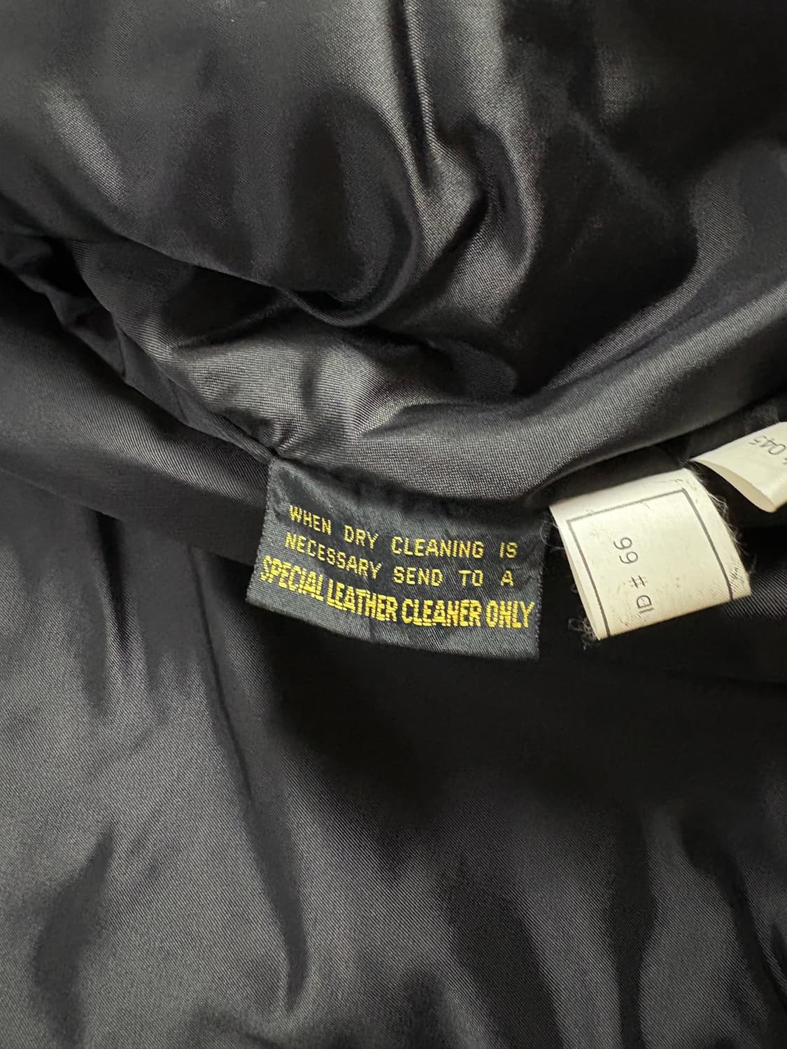 Vintage Genuine Leather 빈티지 천연가죽 자켓 M 상품이미지6