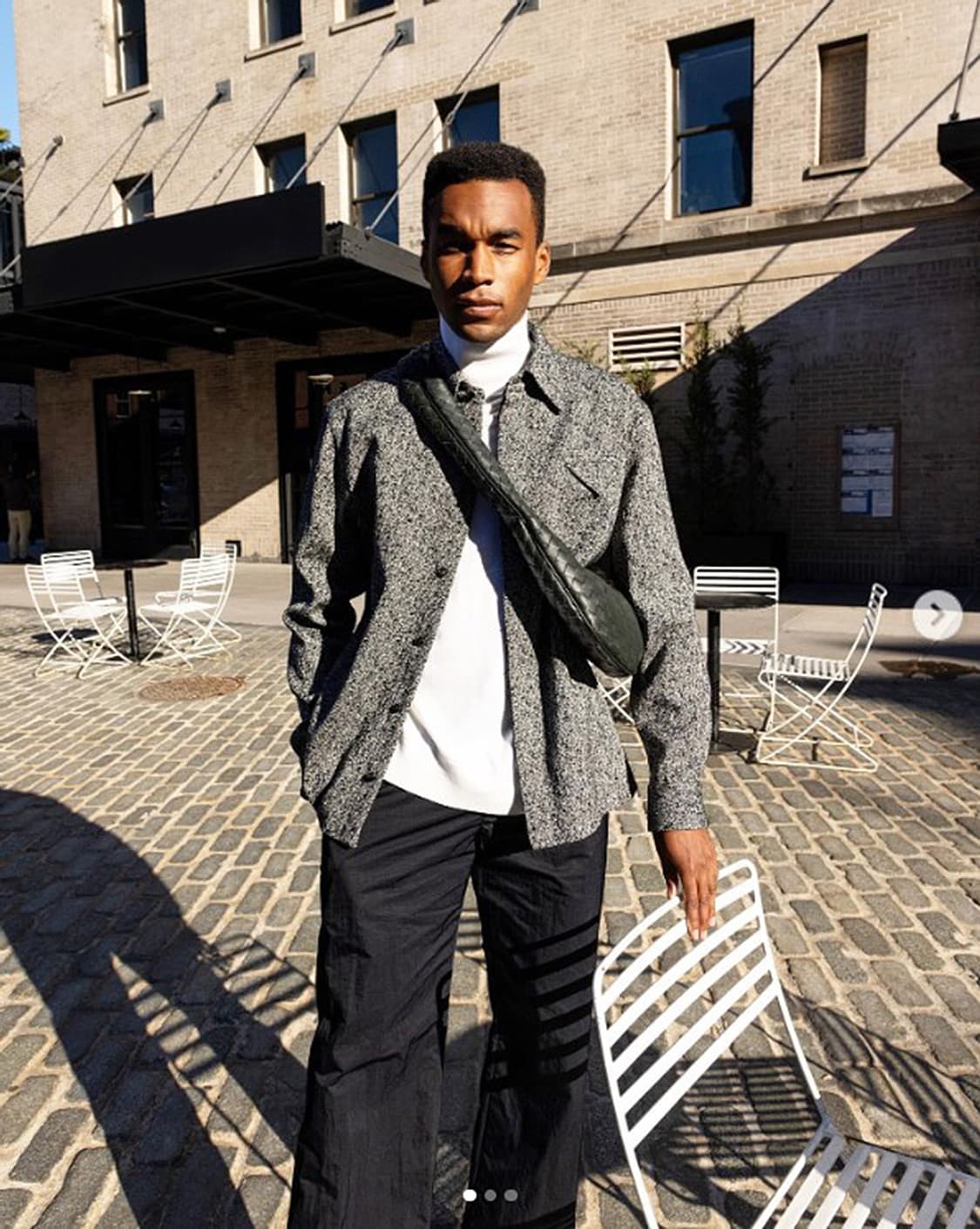 BOTTEGA VENETA(보테가베네타) / 트위드 아우터형 셔츠 상품이미지7