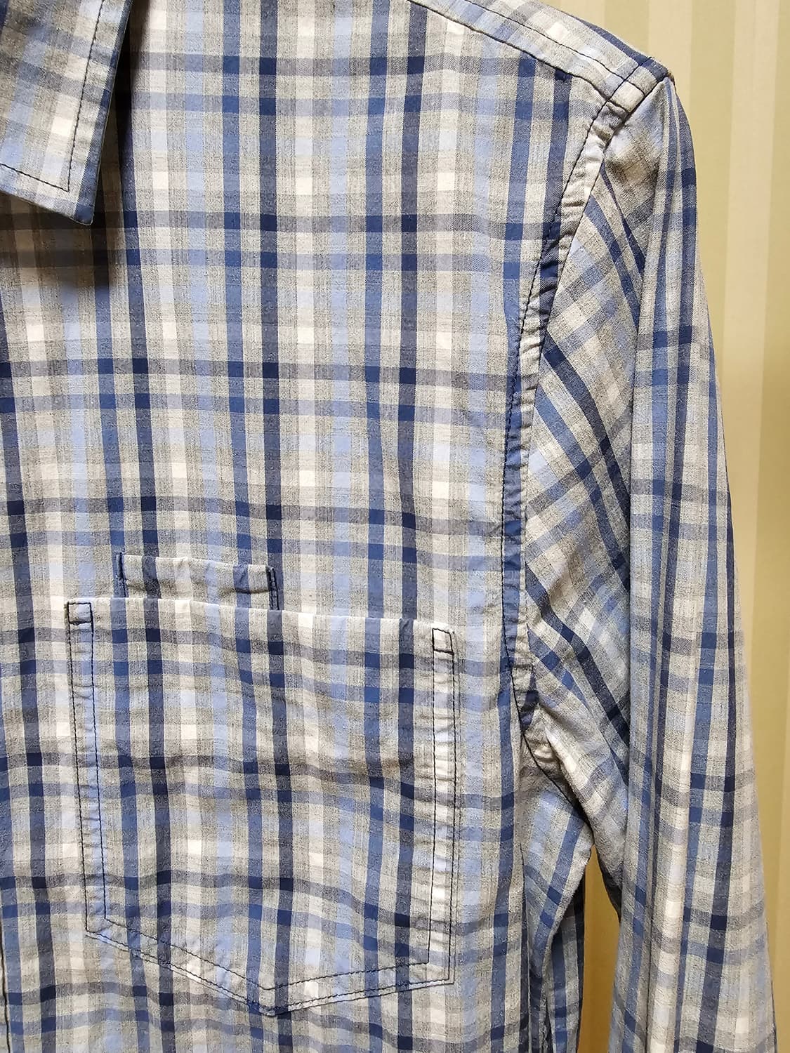 아르마니 셔츠 코튼 M 상품이미지4