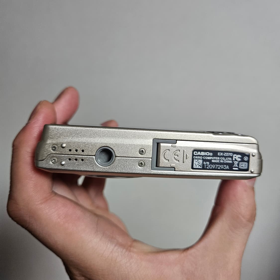 (박스셋) 카시오 엑슬림 EX-Z270 빈티지 디카 디지털카메라 상품이미지5