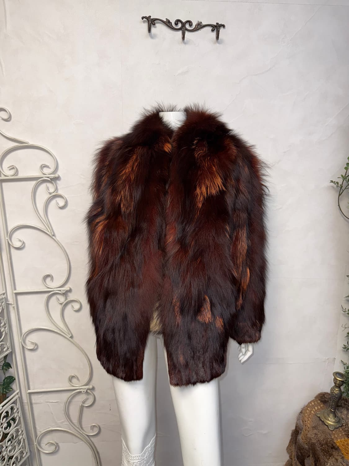 SAGA FOX mixed red brown fox fur jacket  상품이미지7