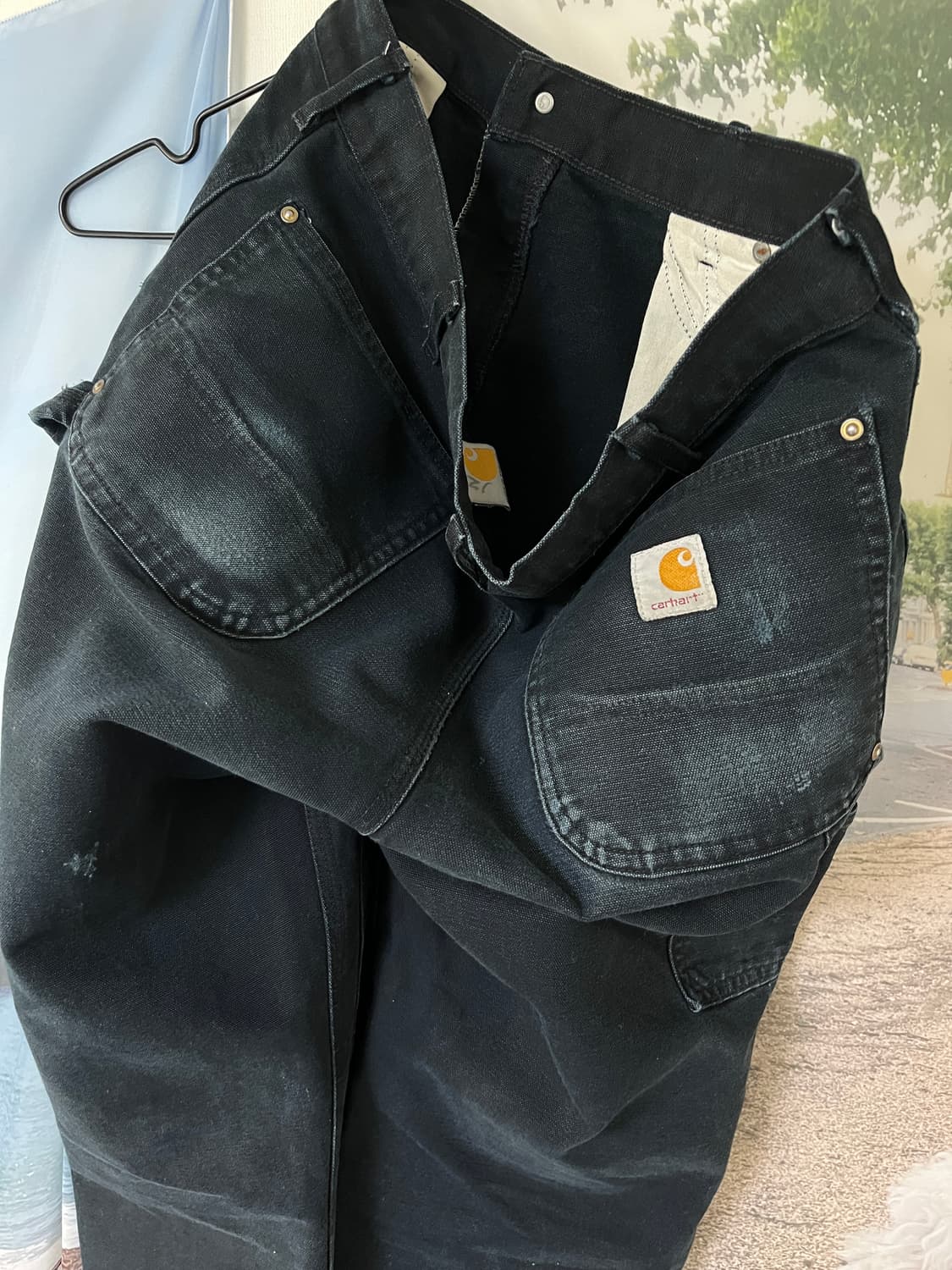 빈티지 칼하트 더블니 팬츠 32 상품이미지3