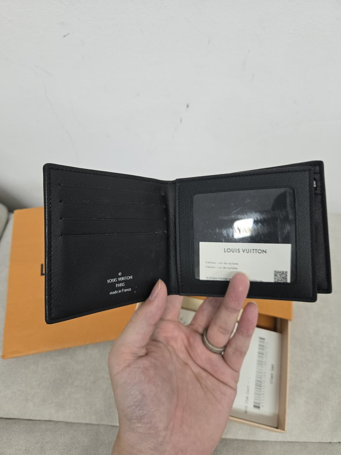 [보증서 정품]루이비통 에삐 타이거 반지갑 상품이미지6