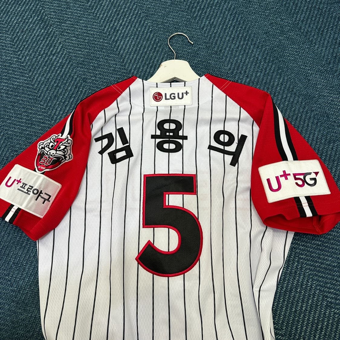 [L] 데상트 LG서울 5 김용의 선수용 유니폼 상품이미지2
