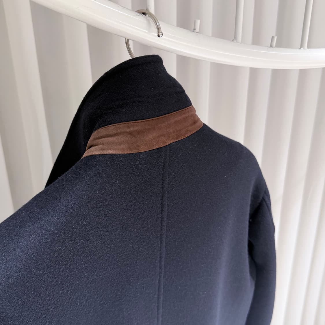 (A+/M) / 로로피아나 레드몬드 더블 캐시미어 카 코트 네이비 상품이미지5