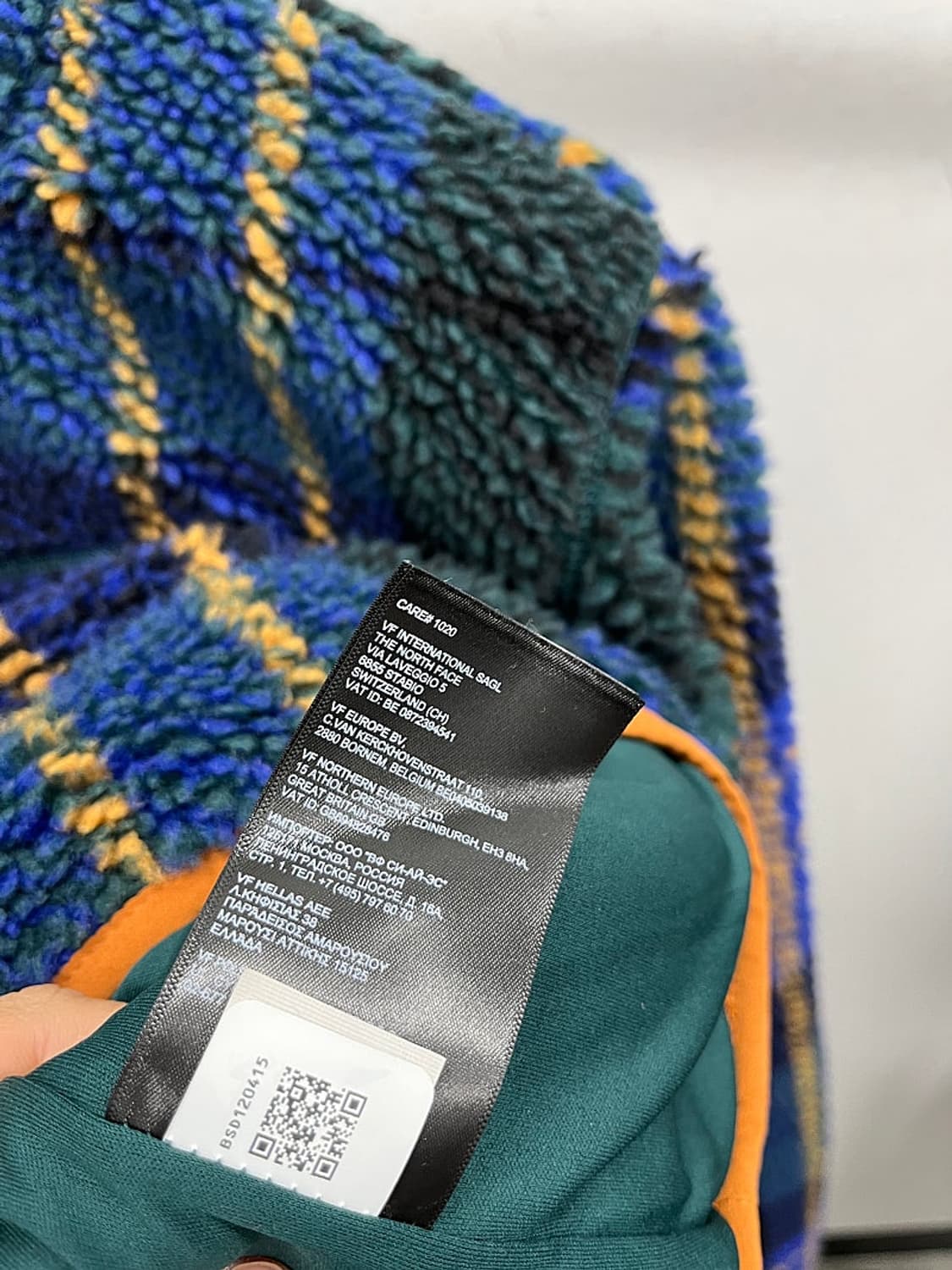 95) 노스페이스 체크 폴라폴리스  상품이미지7