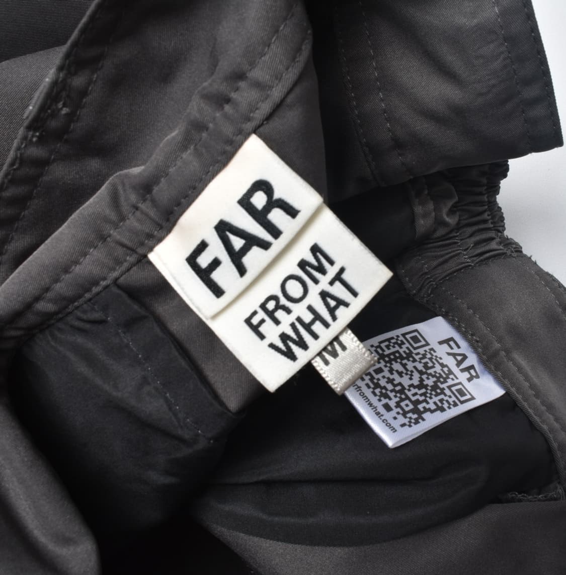 파프롬왓 나일론 디테일 바지 파라슈트 팬츠 M N0748 상품이미지2