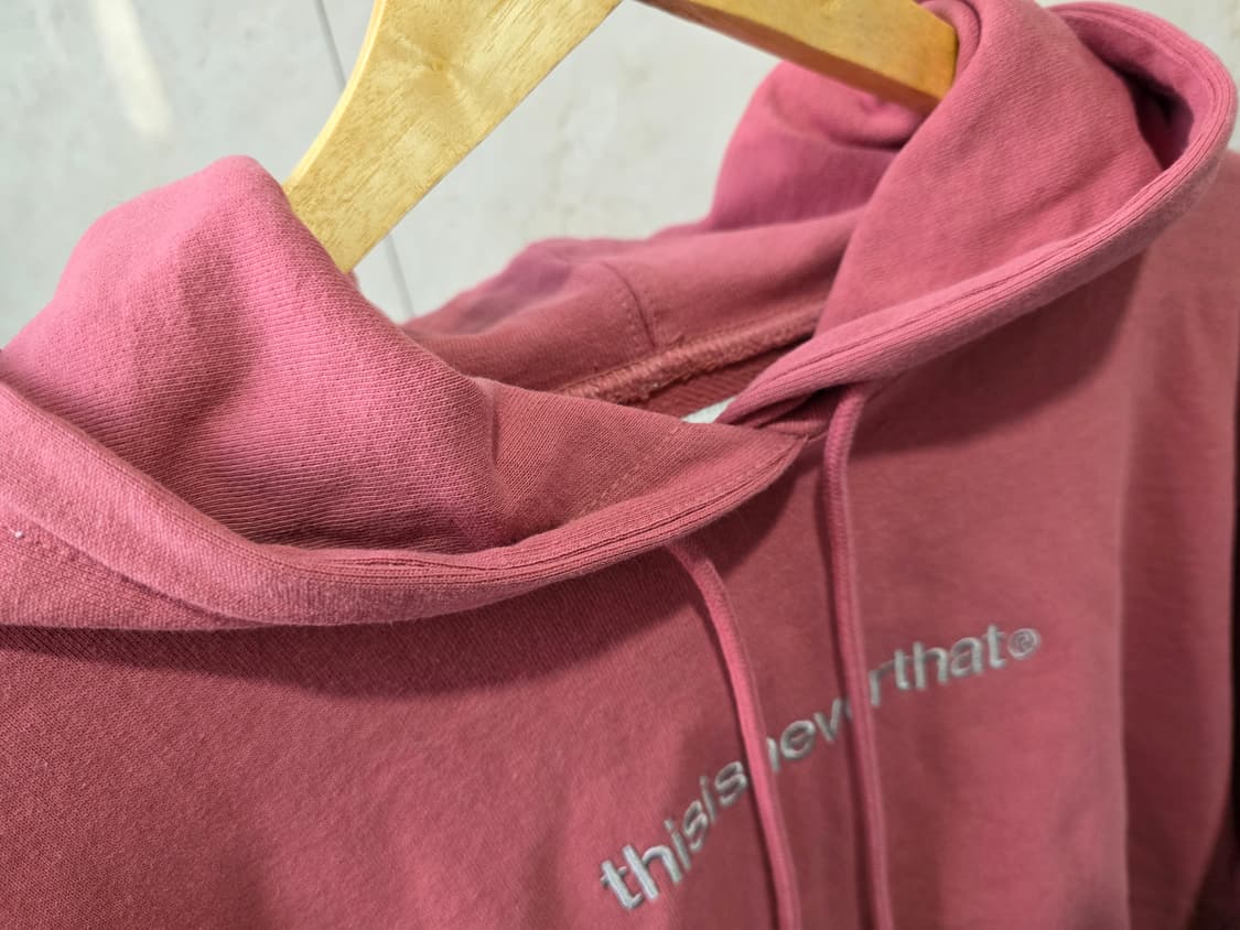 세미 크롭 후드티 상품이미지2