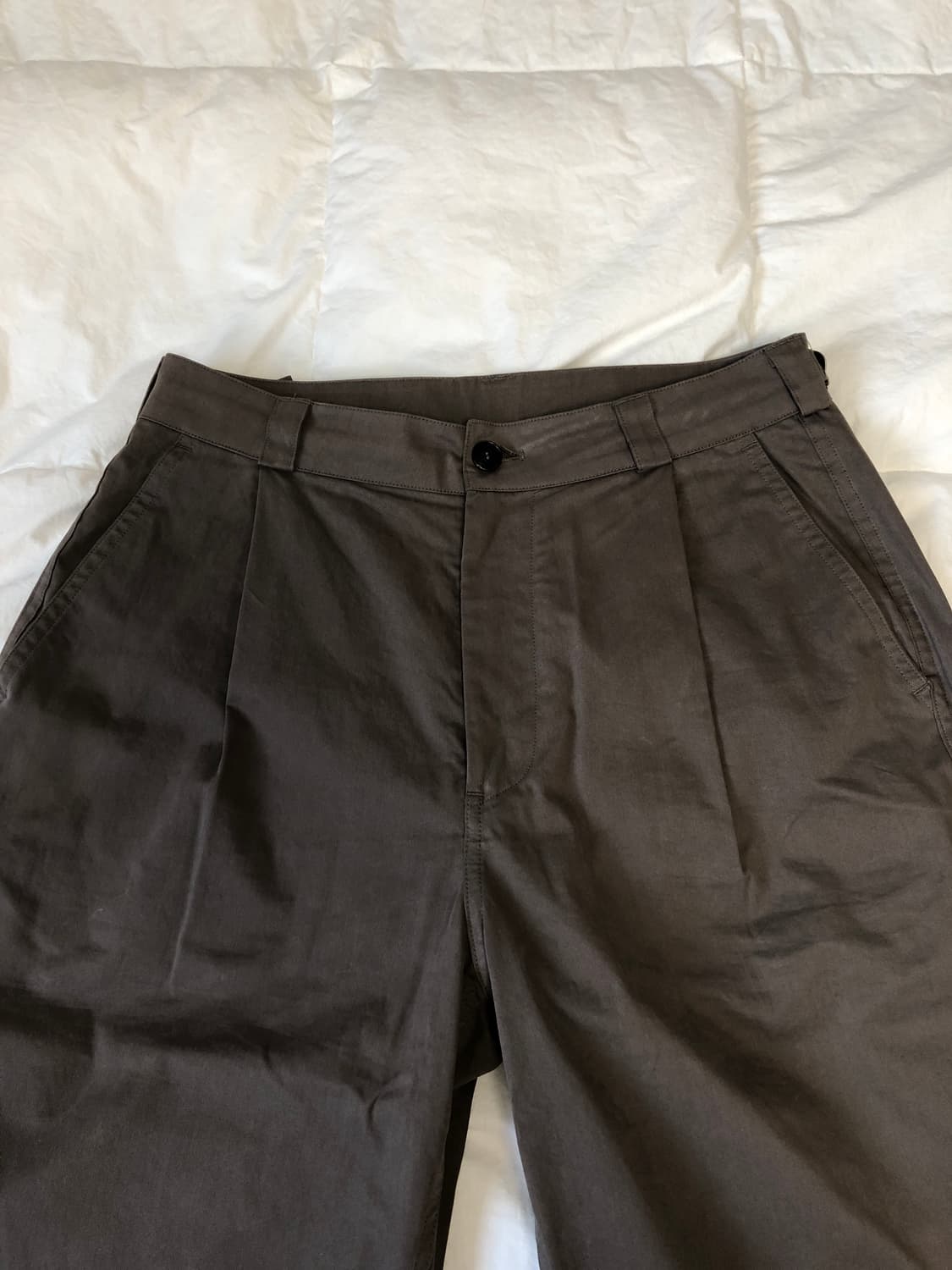 노드아카이브 와이드테이퍼드 치노 상품이미지2