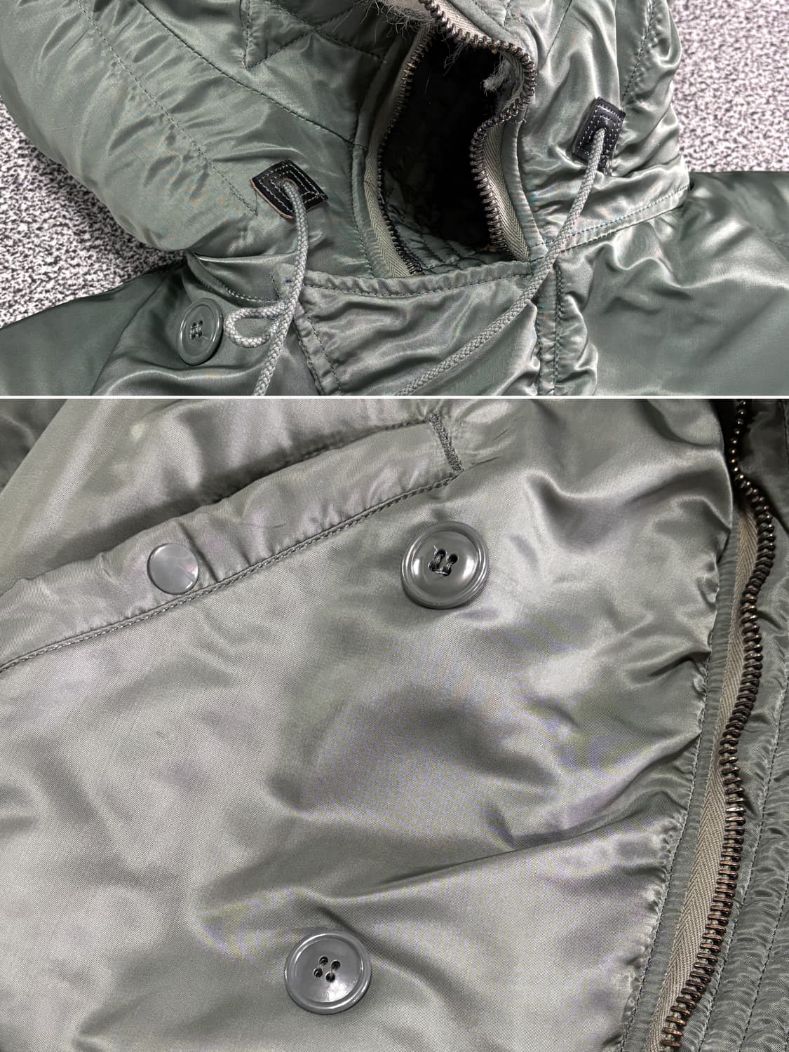 70s 오리지널 n-2b 플라이트 자켓 상품이미지7