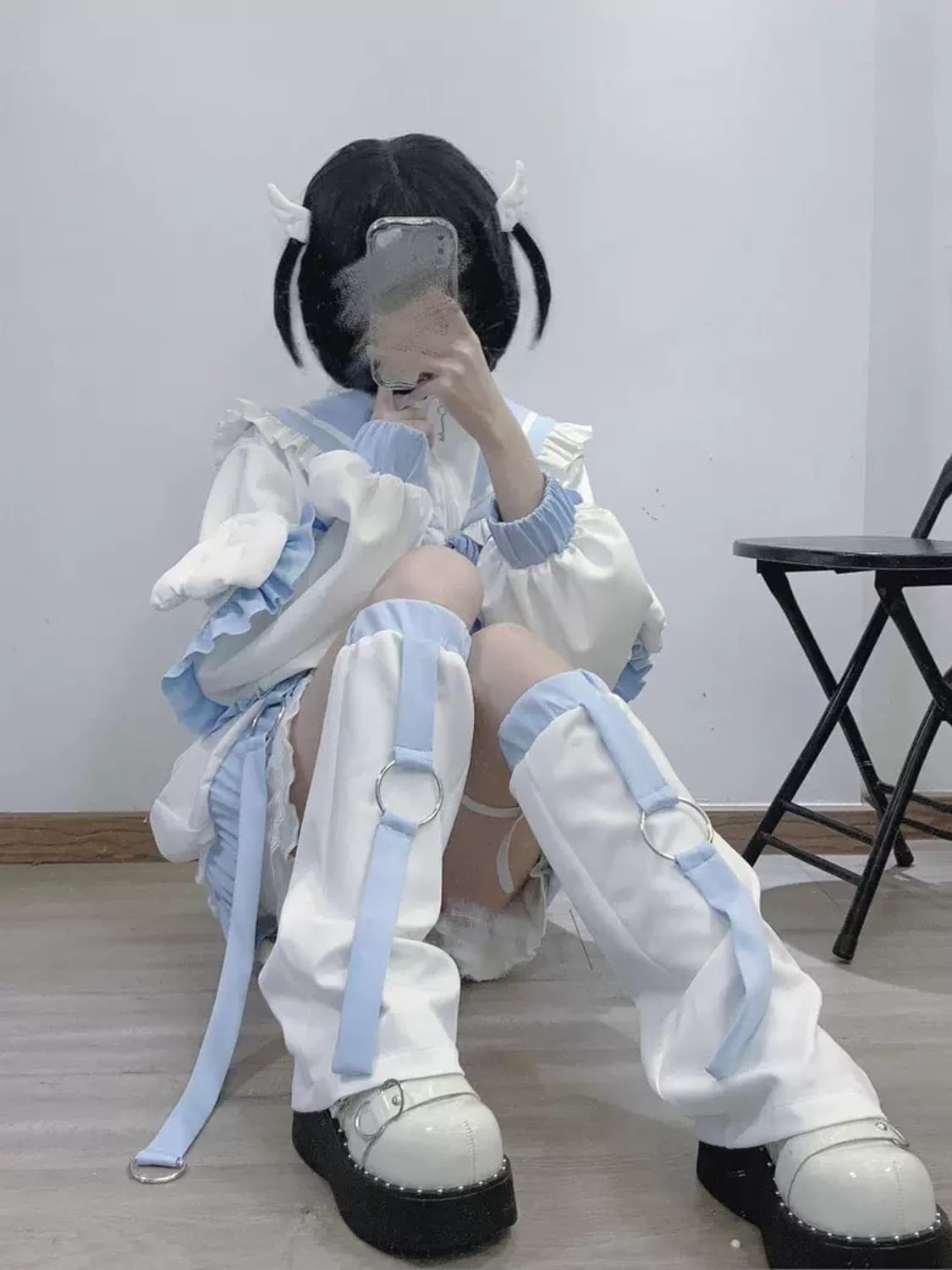 서브컬쳐 엔젤 져지+레그워머 세트 상품이미지2