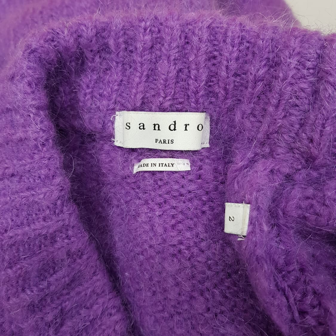 SANDRO 산드로 모헤어 블렌드 루즈핏 니트 2사이즈 상품이미지6