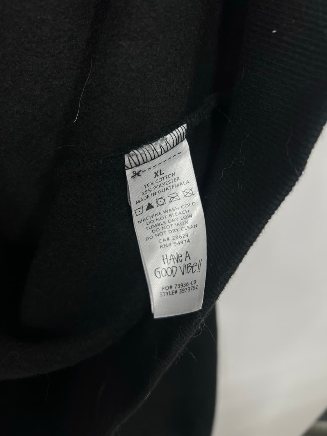 스투시 블랙 후드집업  상품이미지3