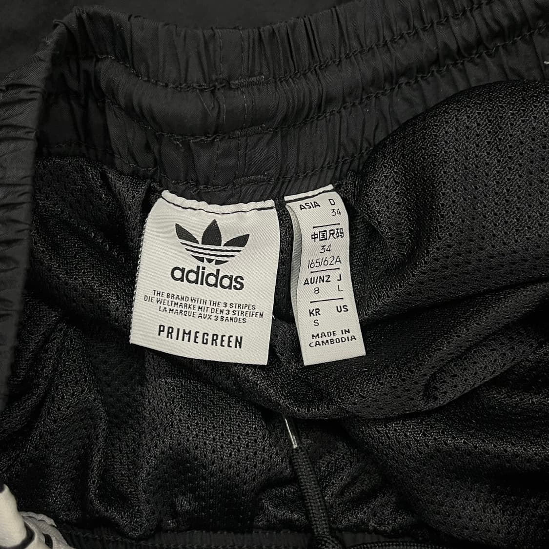 [정품/S] 아디다스 삼선 트레이닝 바지 블랙 b14 상품이미지4