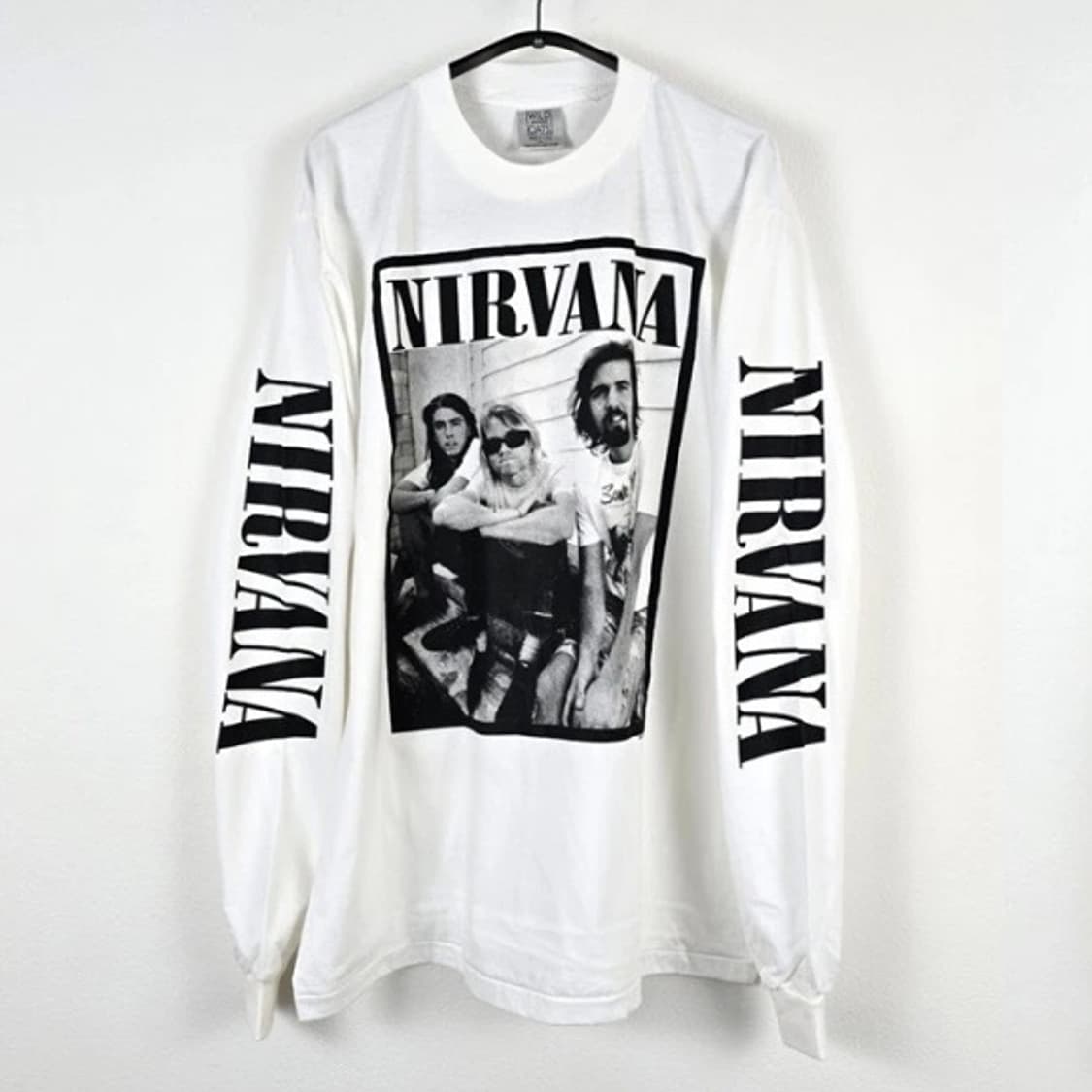 (rep) 빈티지 너바나 롱슬리브 wt 상품이미지1