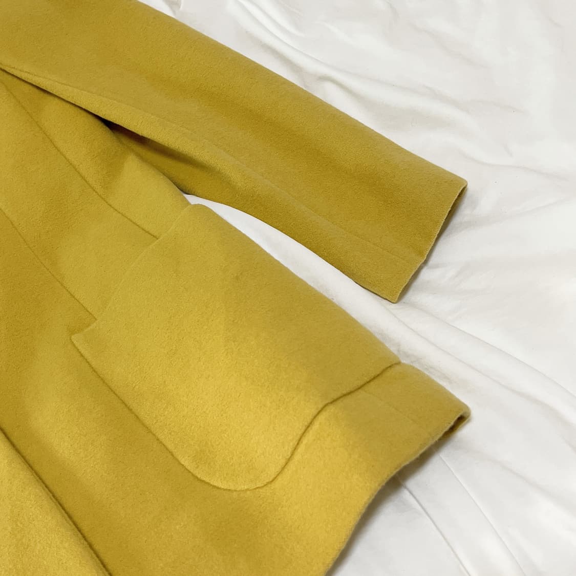 빈티지 ) 머스타드 울자켓 상품이미지3