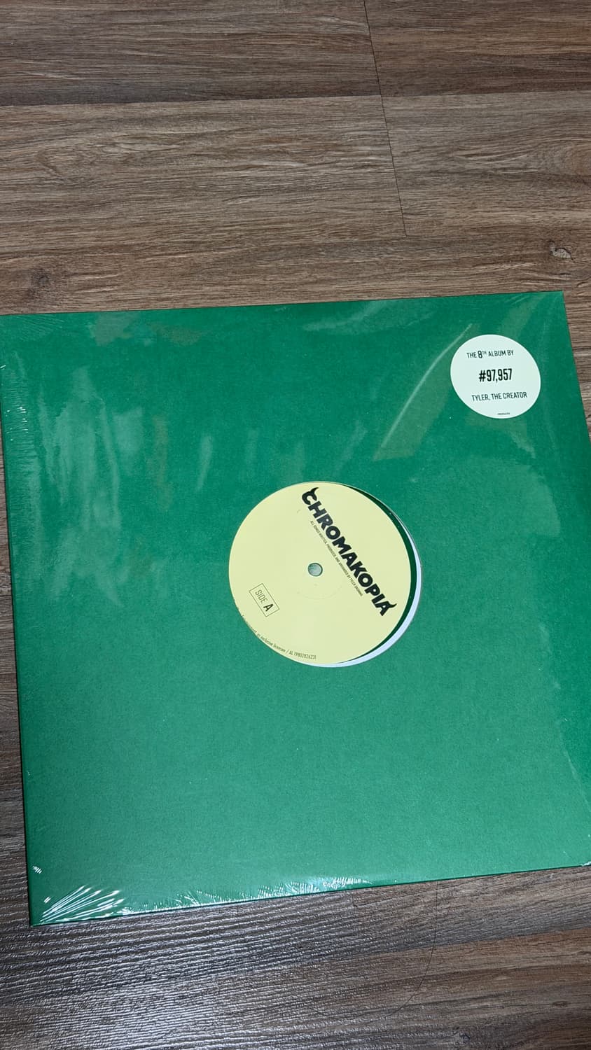 크로마코피아 테스트 프레싱 lp (타일러 더 크리에이터) 판매합니다. 상품이미지1