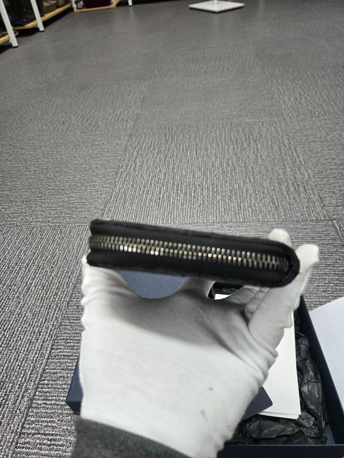 [특가][정품] 디올 오블리크 지퍼 장지갑 상품이미지3