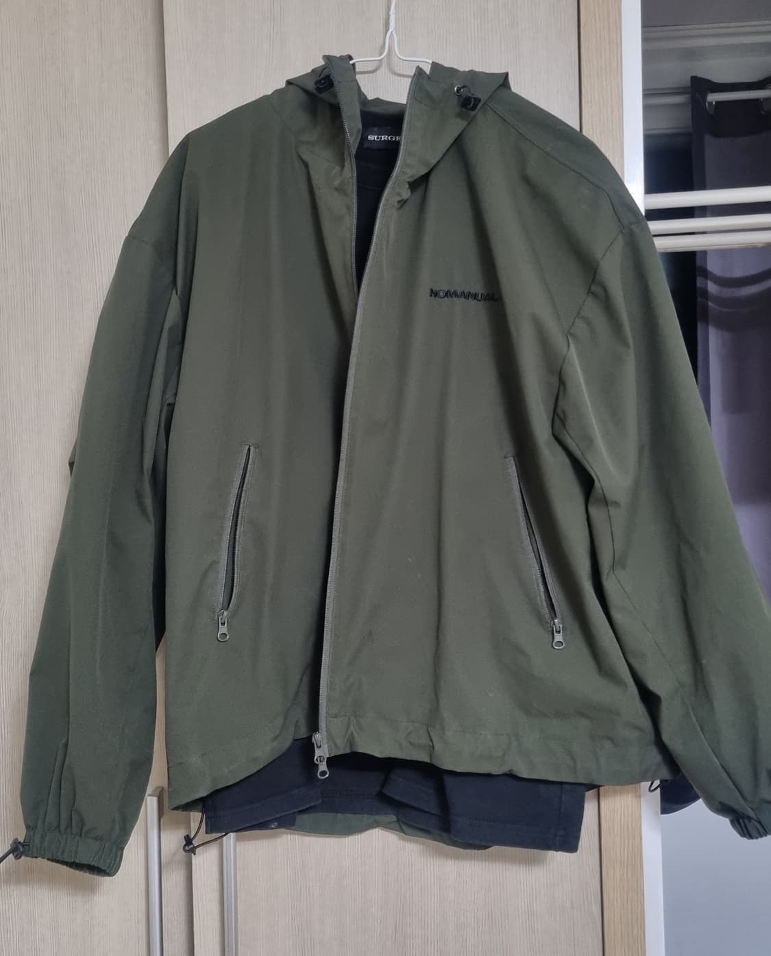 노매뉴얼 PENON WIND SHELL 바람막이 [m] 상품이미지5