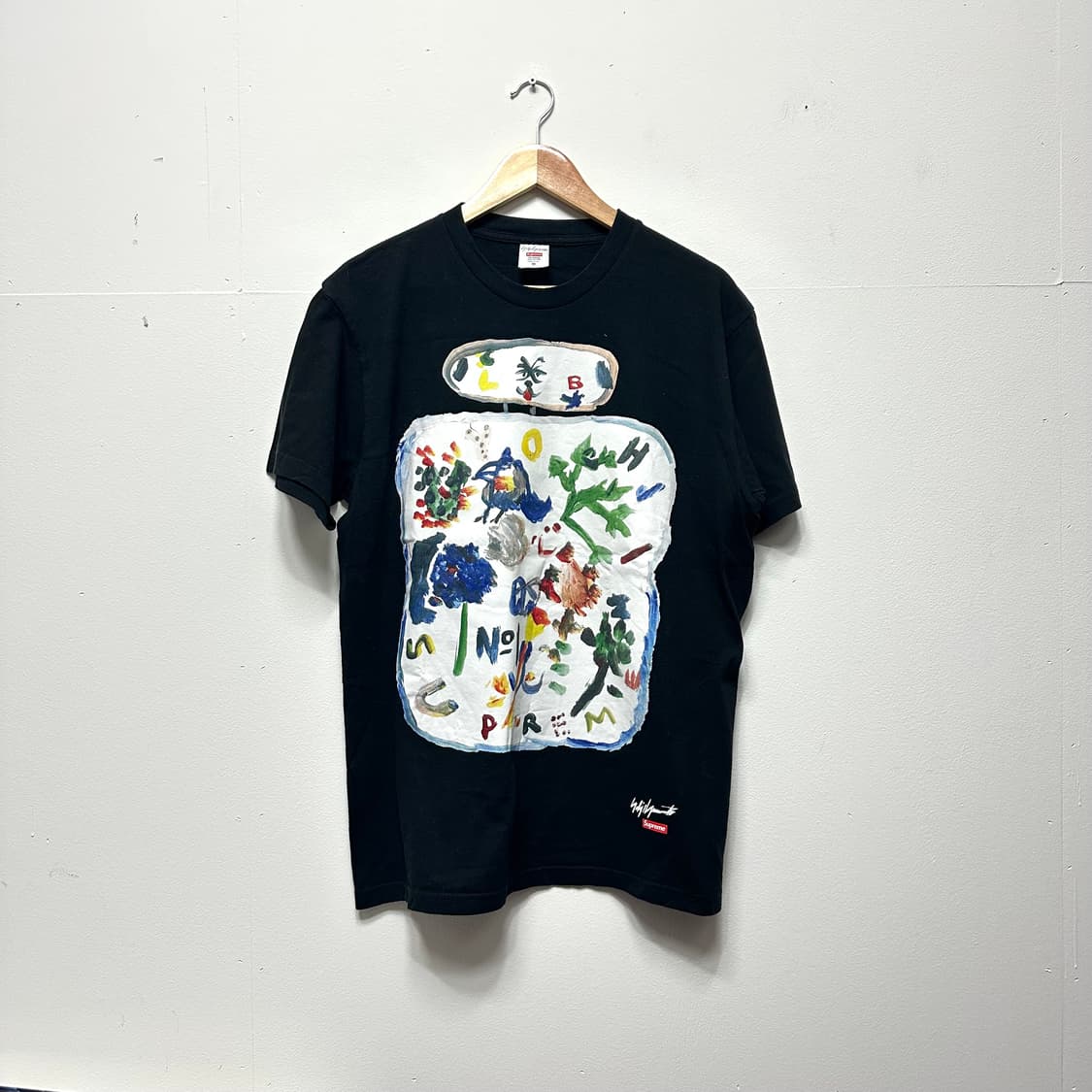 슈프림 x 요지야마모토 22fw 그래픽 티 상품이미지1