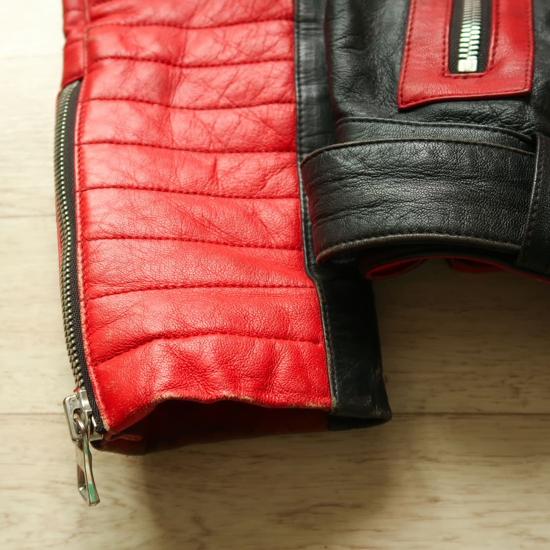 발망 & h&m 레더 라이더 자켓 상품이미지3