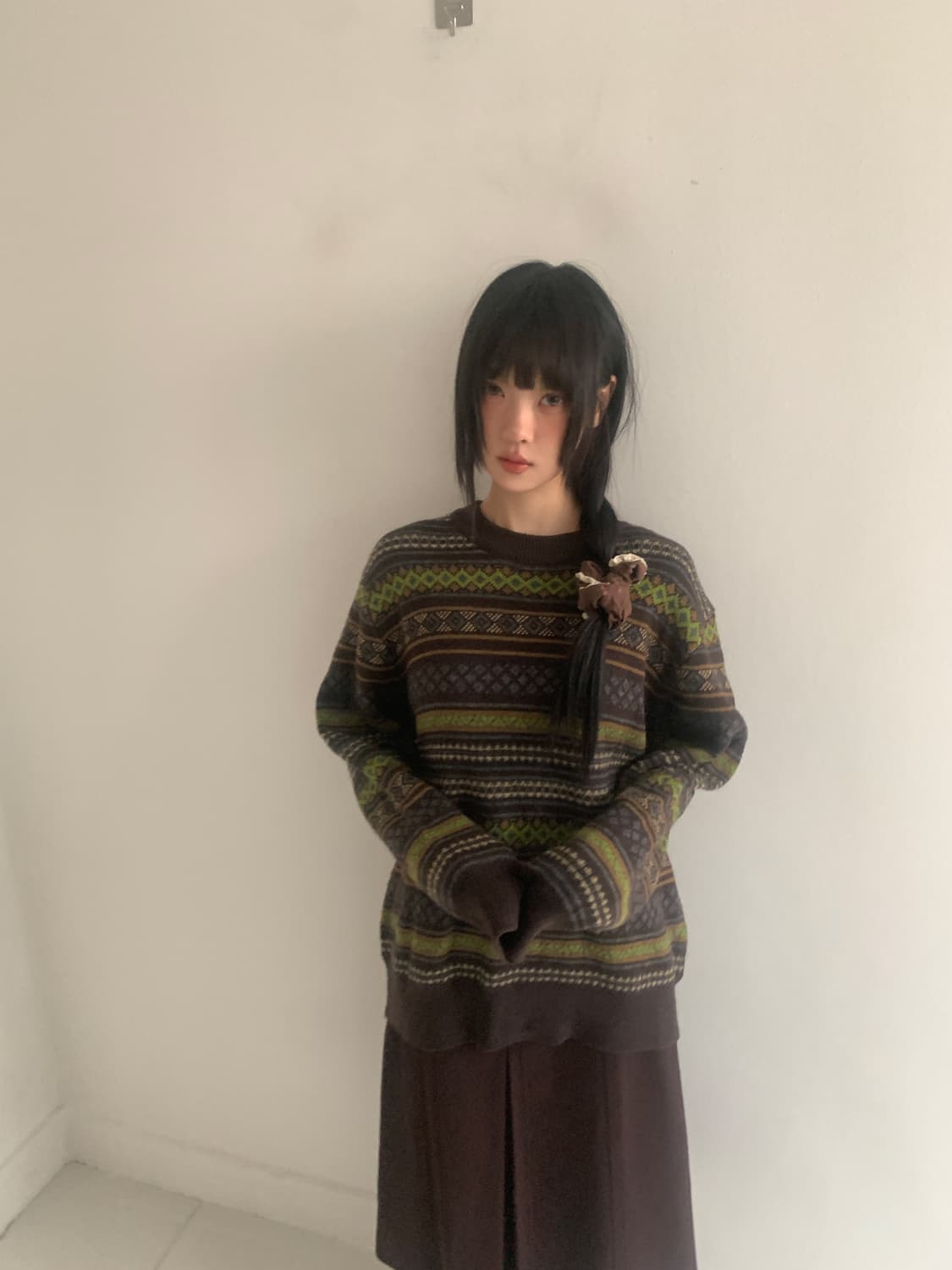 (Vintage)Bohemian vintage knit 상품이미지3