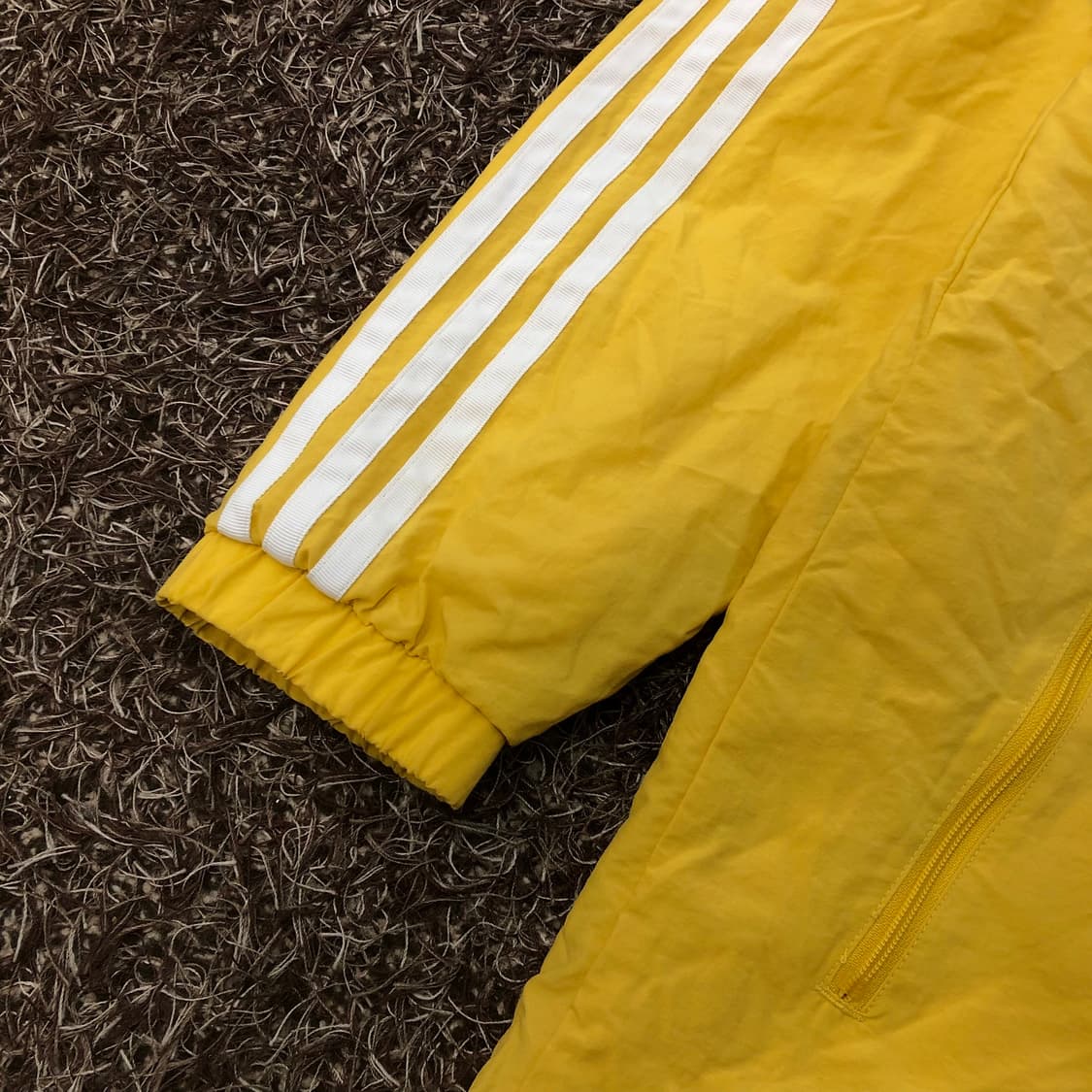아디다스 파이어버드 옐로우 빅로고 바람막이 자켓 상품이미지3